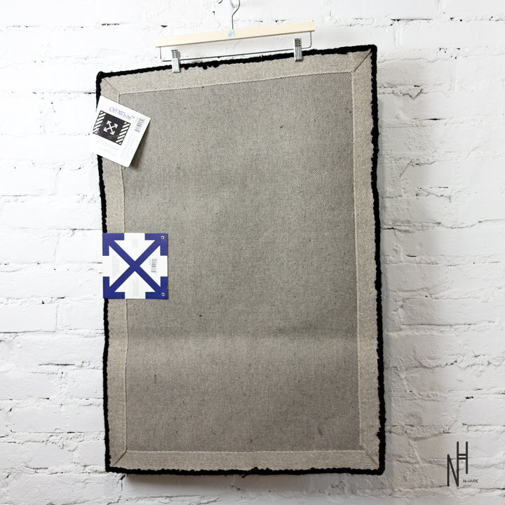 Off-White Arrows Door Mat Black White