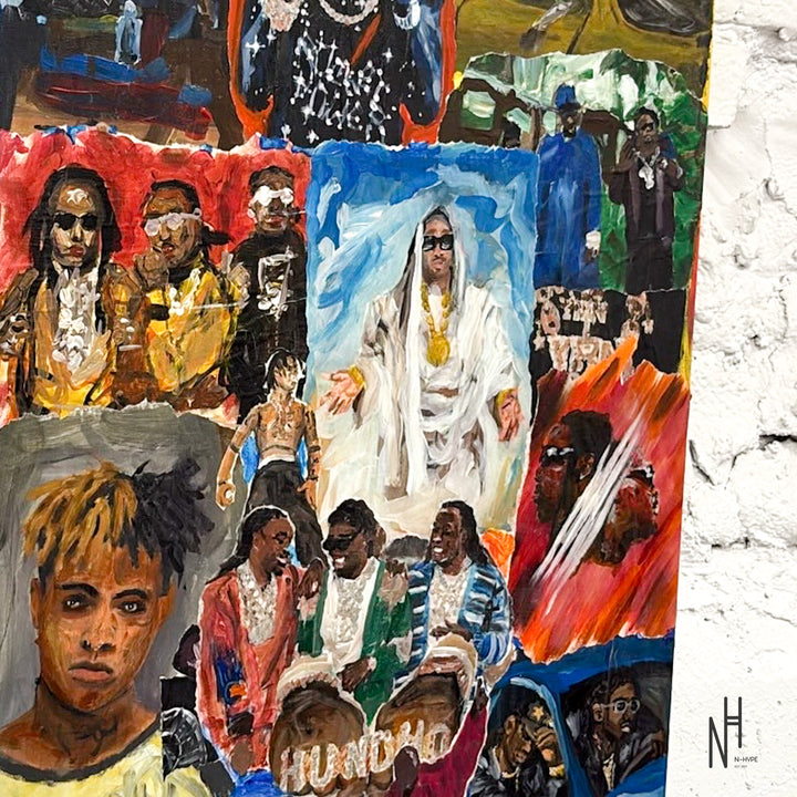 N-HYPE & IVO JANKOWIAK Collage Rap Big