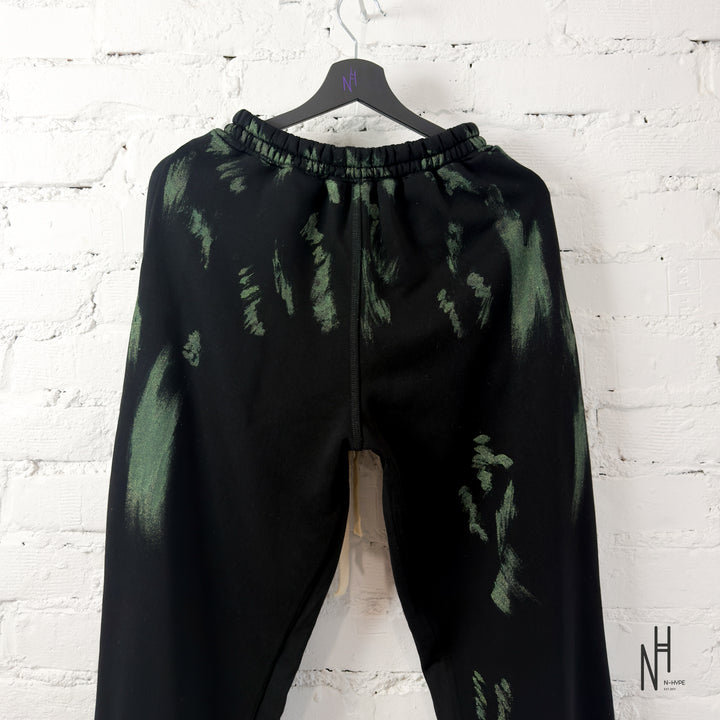 FVCKTHISBRAND FLARED ARABIC SWEATPANTS Green