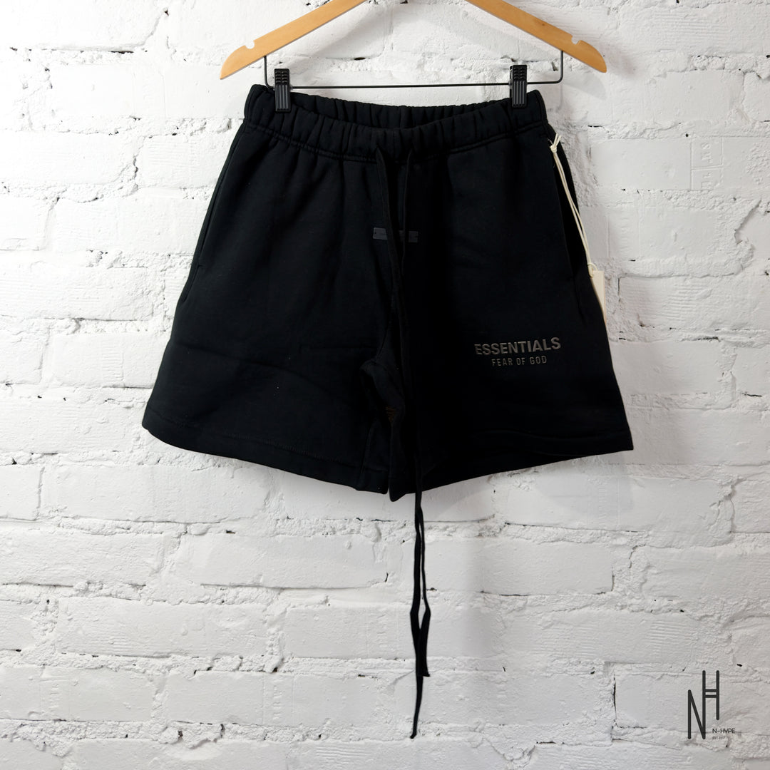 Fear of God Essentials Classic Fleece Sweatshort Jet Black