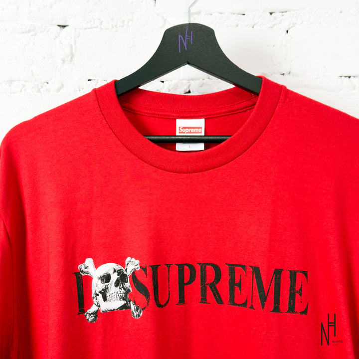 Supreme Skull Tee Red