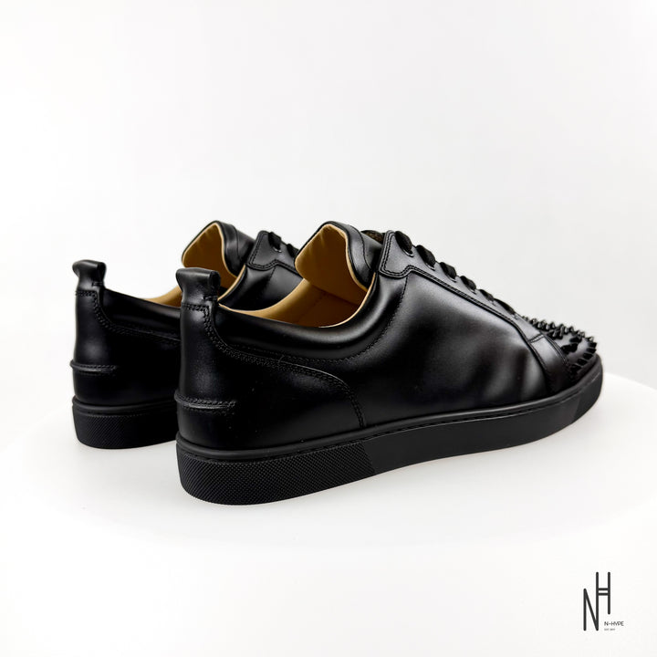 Christian Louboutin Louis Junior Spikes Flat Black