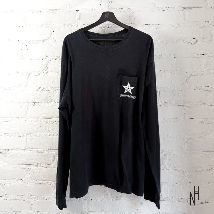 Chrome Hearts Multi Star Pocket Long Sleeve Black