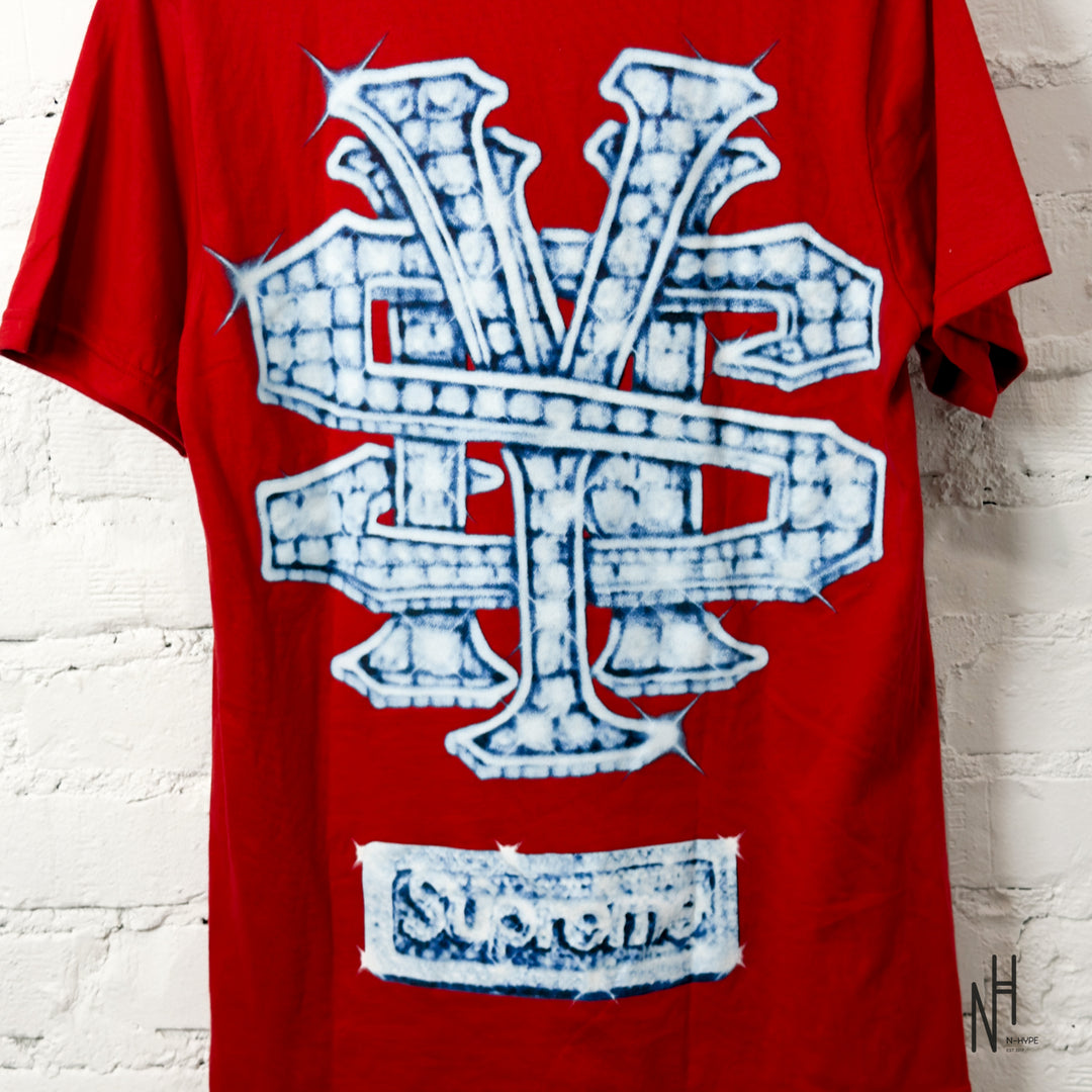 Supreme Snowman Tee Red
