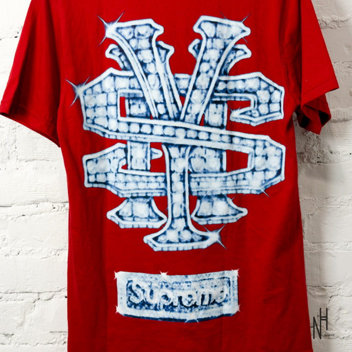 Supreme Snowman Tee Red