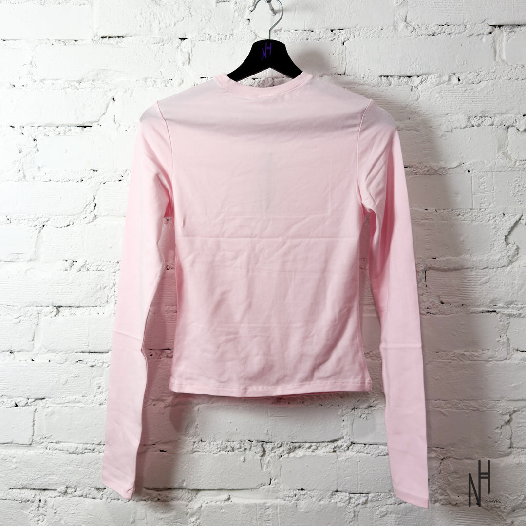 SKIMS Cotton Jersey Longsleeve Cherry Blossom
