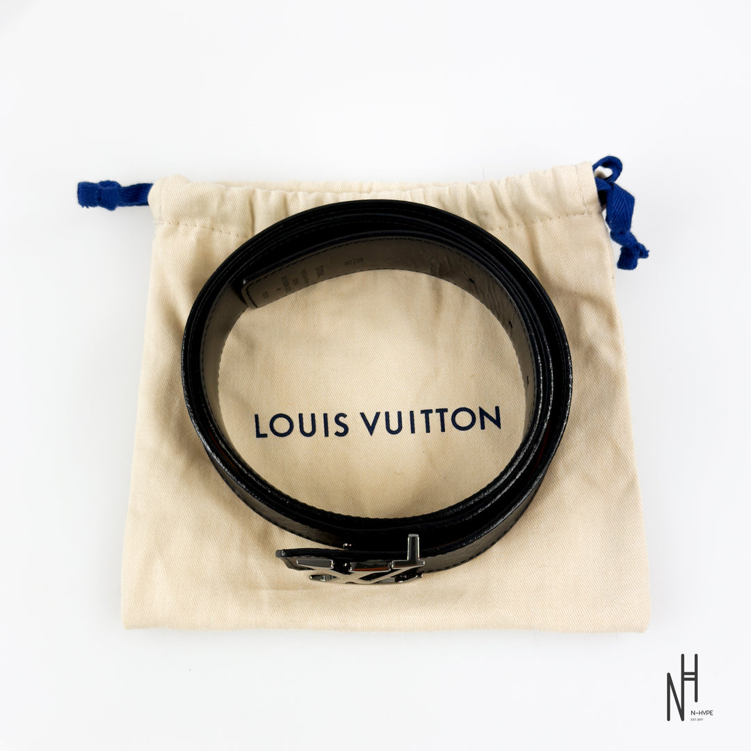 Louis Vuitton LV Initiales Reversible Belt Monogram Black