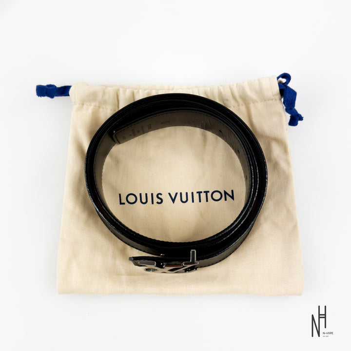 Louis Vuitton LV Initiales Reversible Belt Monogram Black