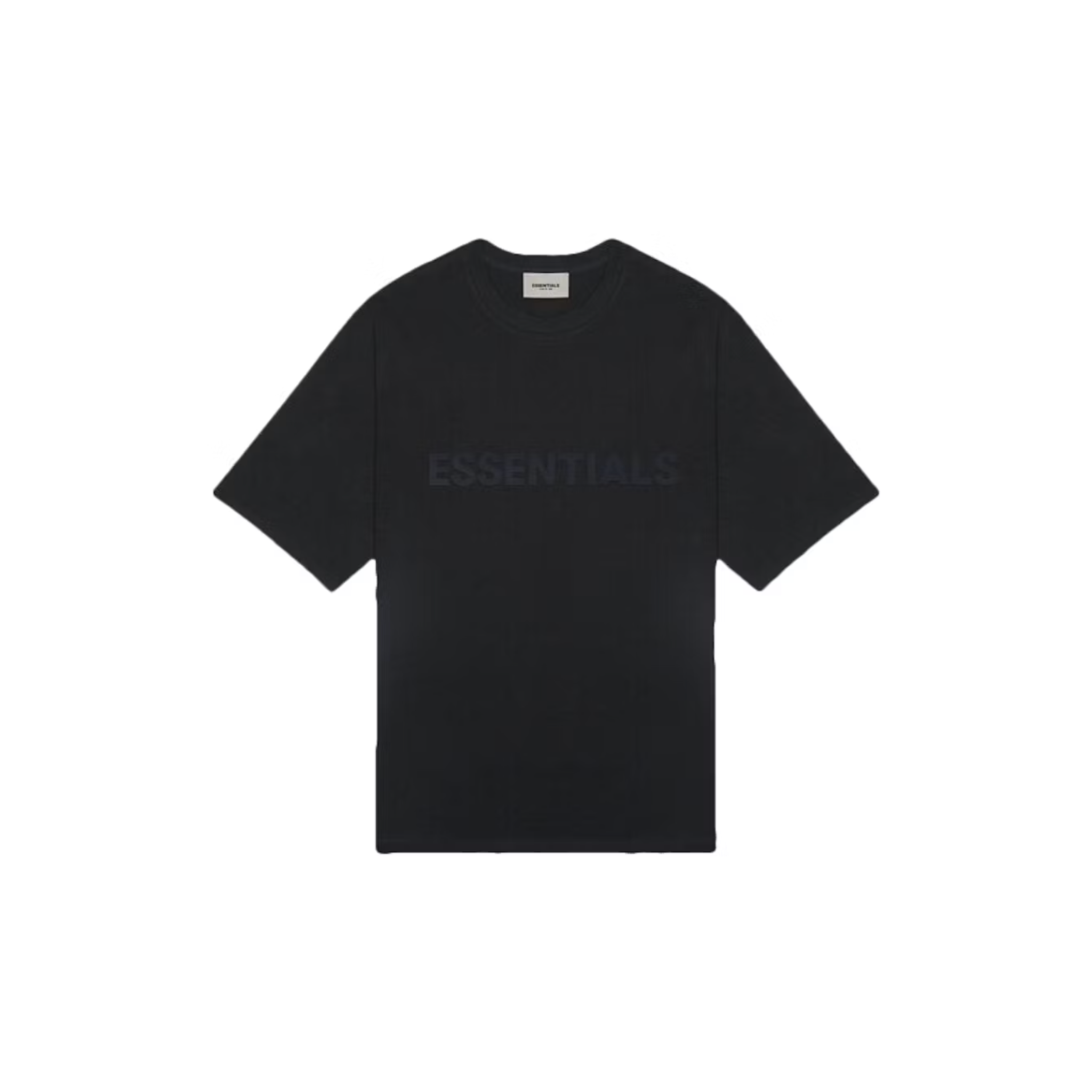 Essentials Shirt Applique Logo Black