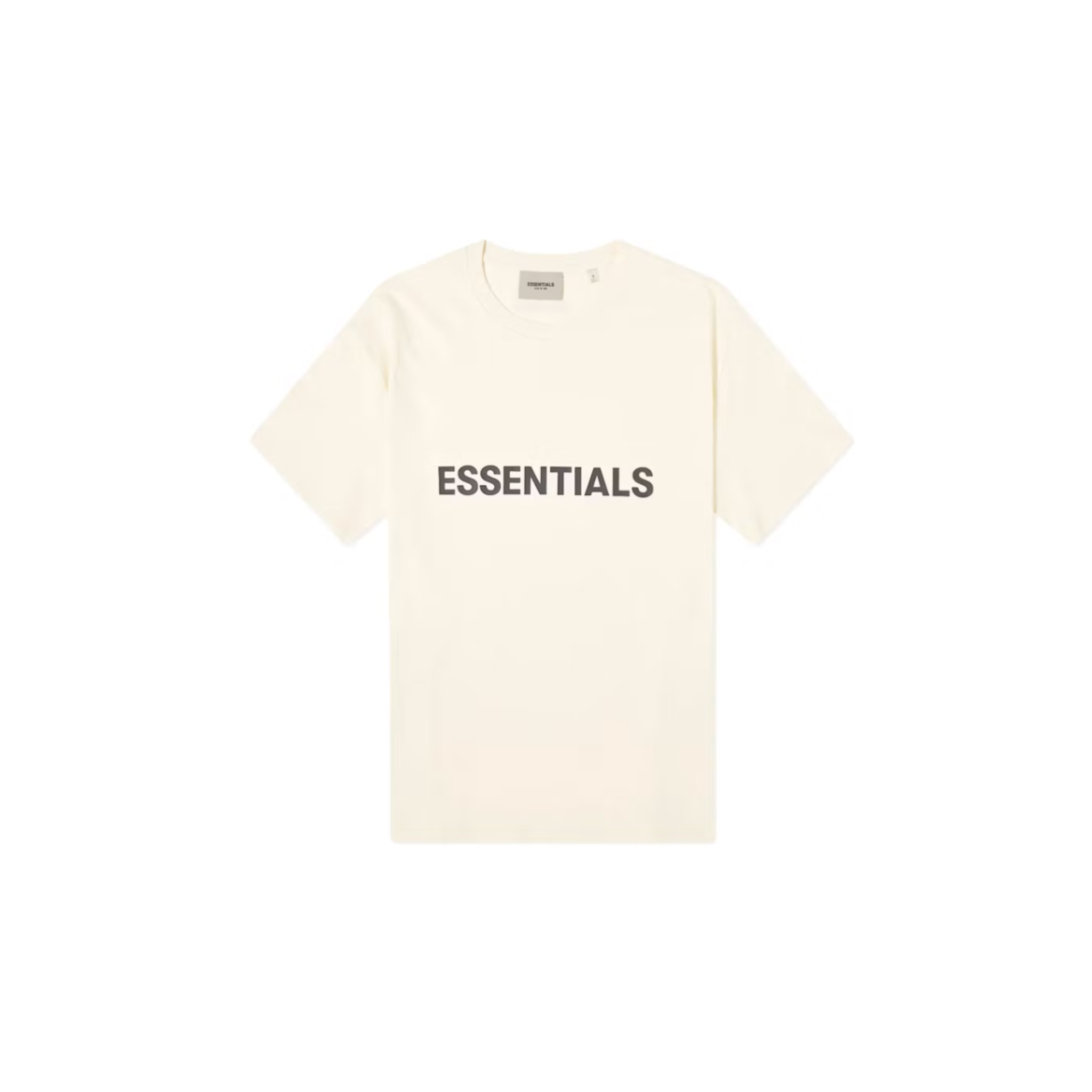 Essentials Shirt Applique Logo Cream