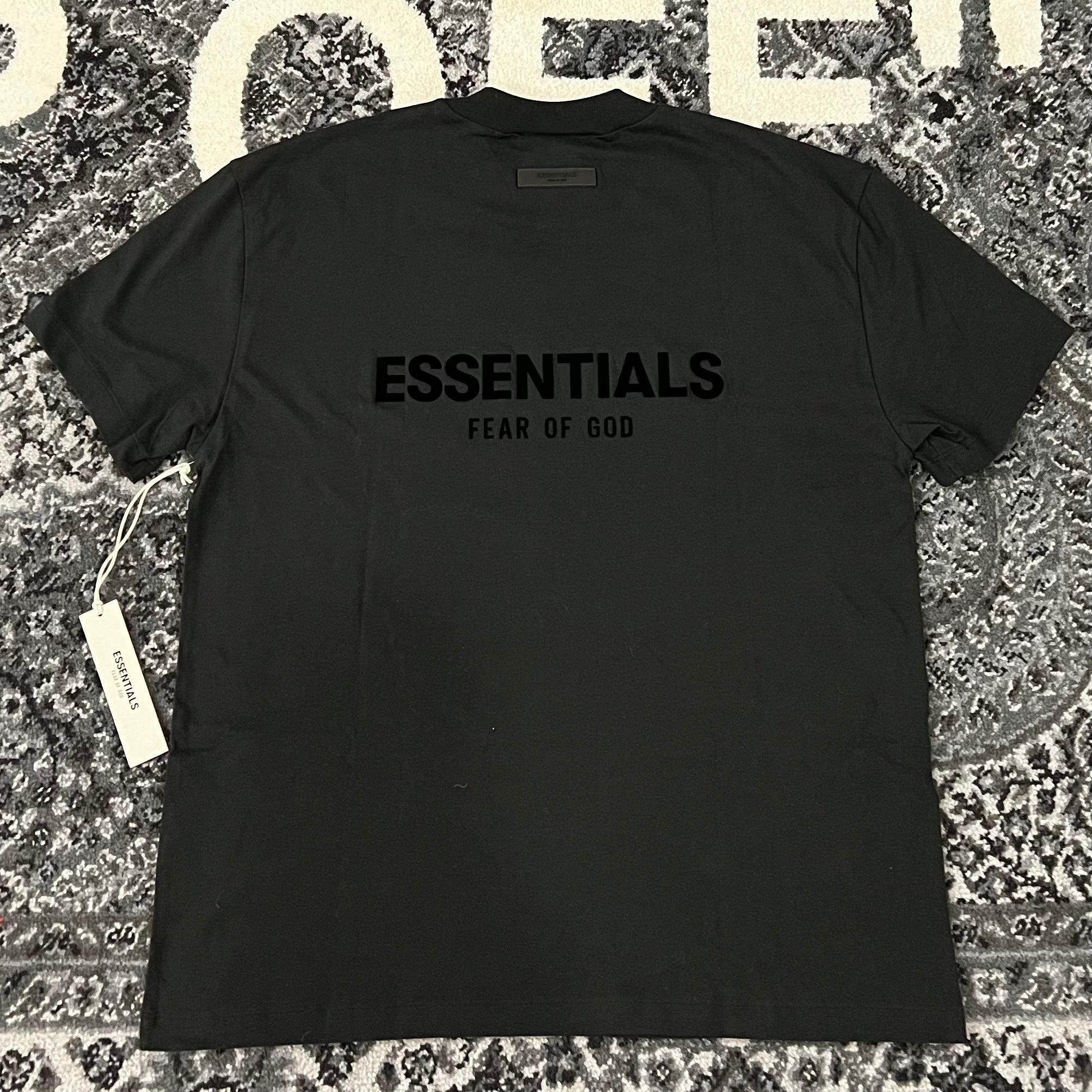Essentials Fear of God T-shirt Black Showroom NHYPE Lodz Polska