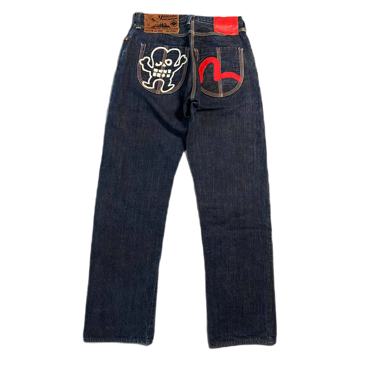 Evisu Jeans Vintage Yamane Japan Picasso Design Selvedge Lodz Polska tyl