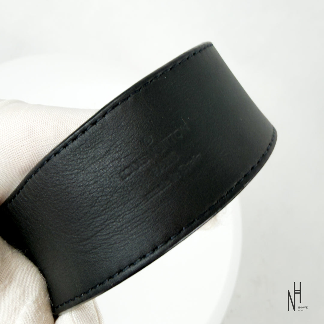 Louis Vuitton LV Initiales Reversible Belt Monogram Black