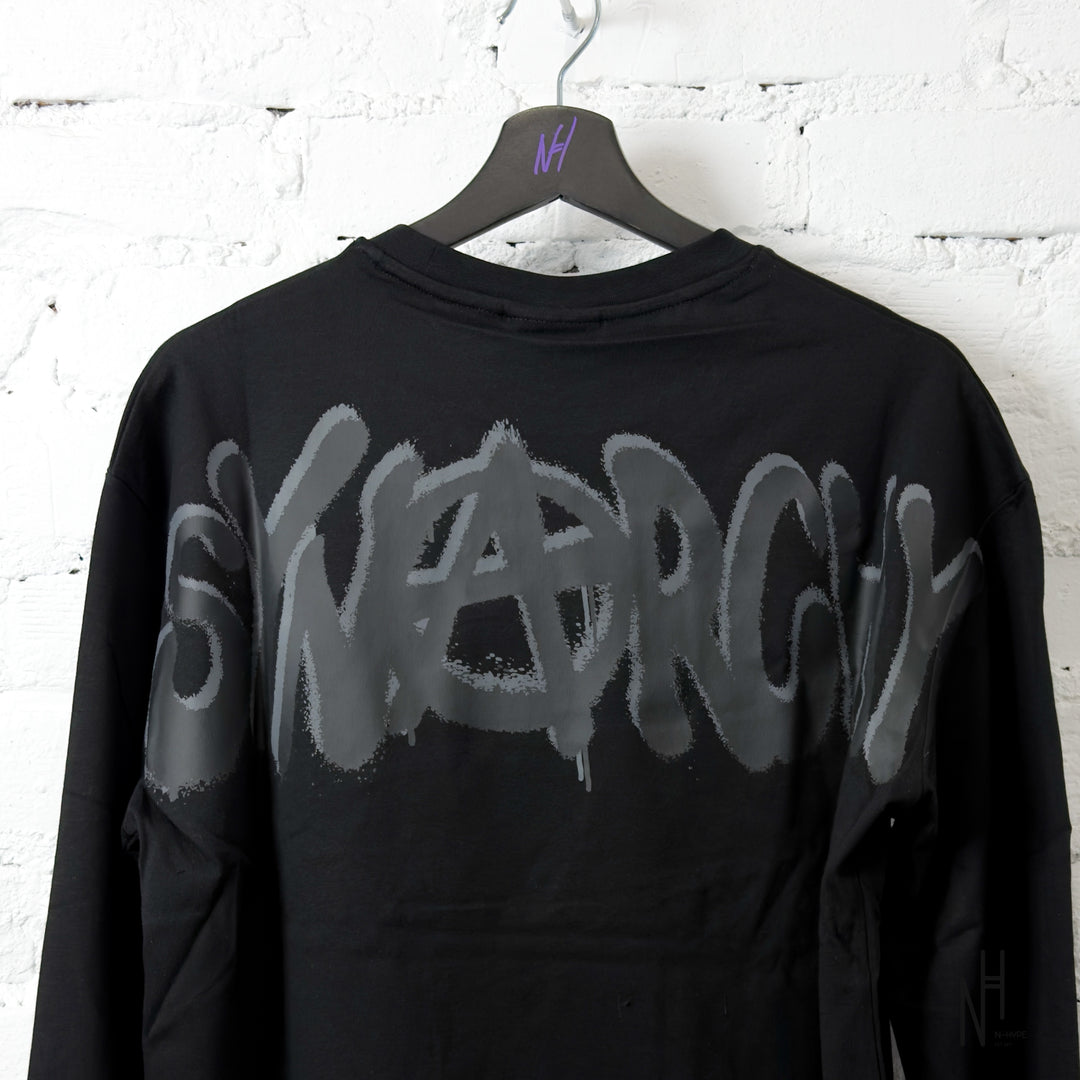 Syna World Synarchy Double Long Sleeve Tee Black