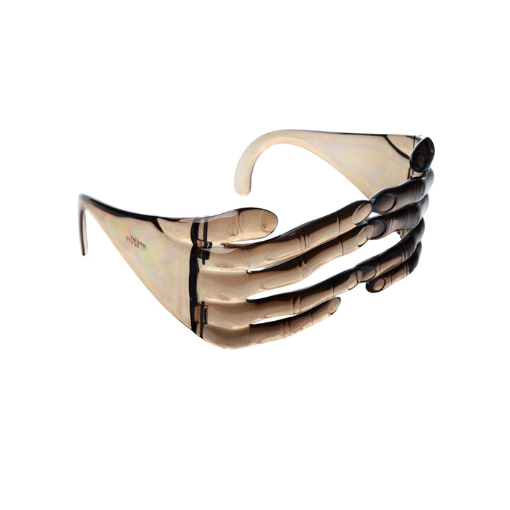 Jeremy Scott SS2011 Smoke Acetate Hands Frame Sunglasses