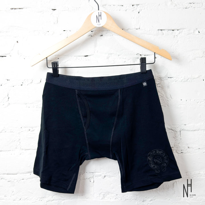 Chrome Hearts All Black Boxer Briefs / Long