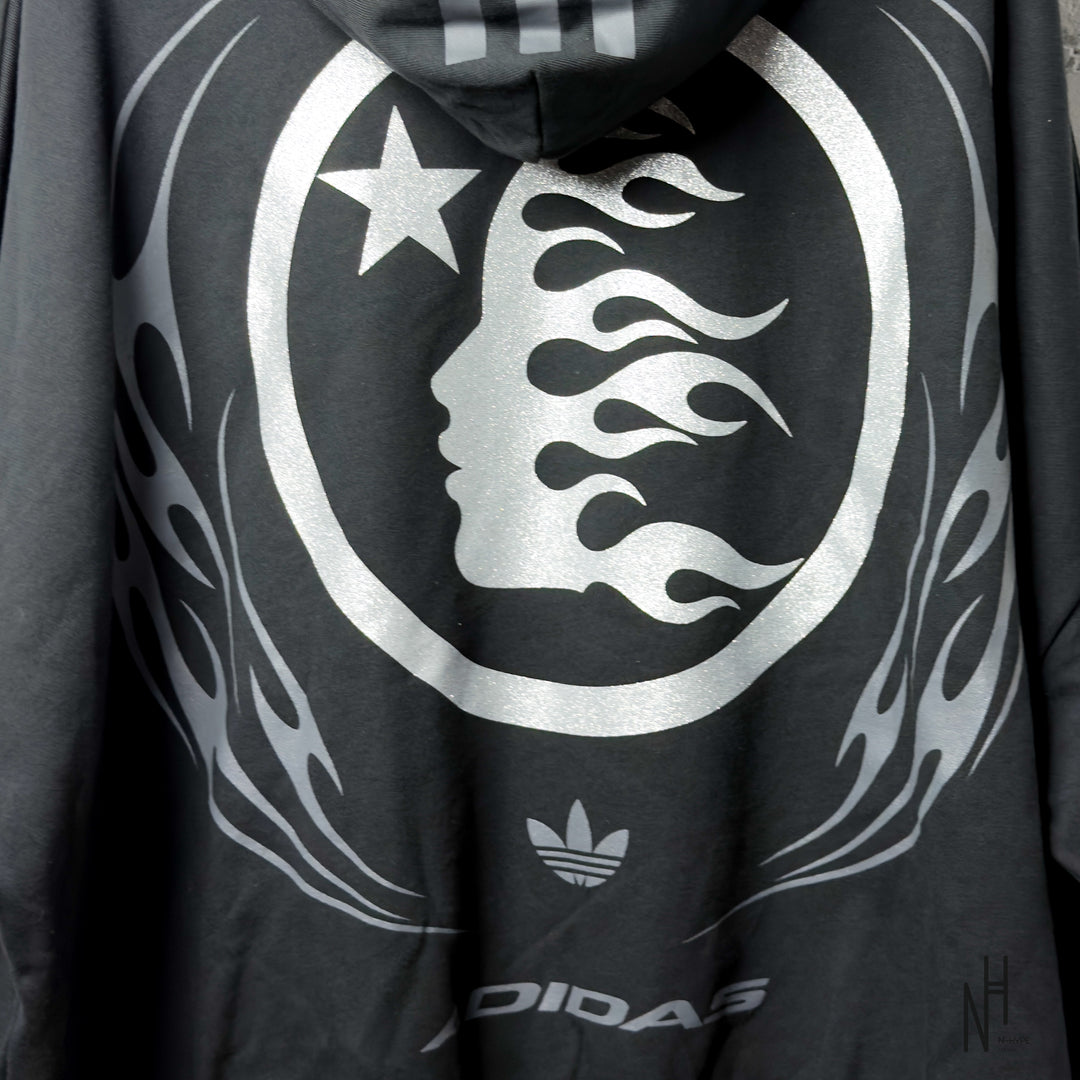 Hellstar x Adidas ComplexCon Hoodie Black
