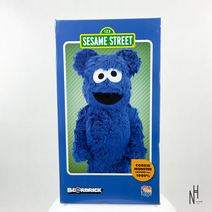 Bearbrick x Sesame Street Cookie Monster Costume Ver. 1000%