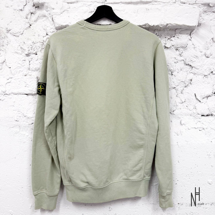Stone Island Crewneck Sweatshirt Musk Green