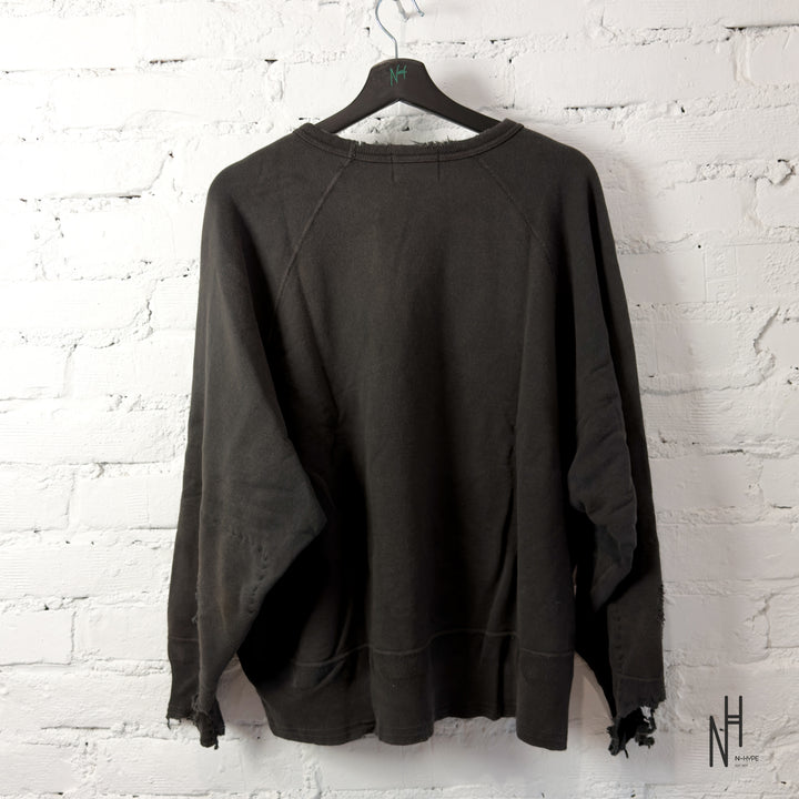 Enfants Riches Déprimés Emmanuelle IV Raglan Crewneck Dirty Black