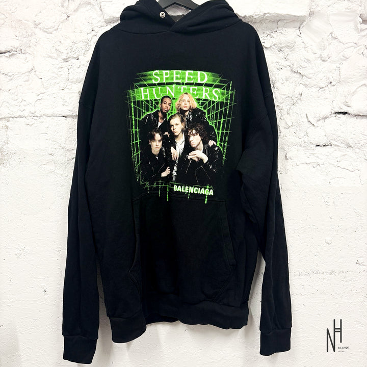 Balenciaga Speed Hunters Hoodie Black
