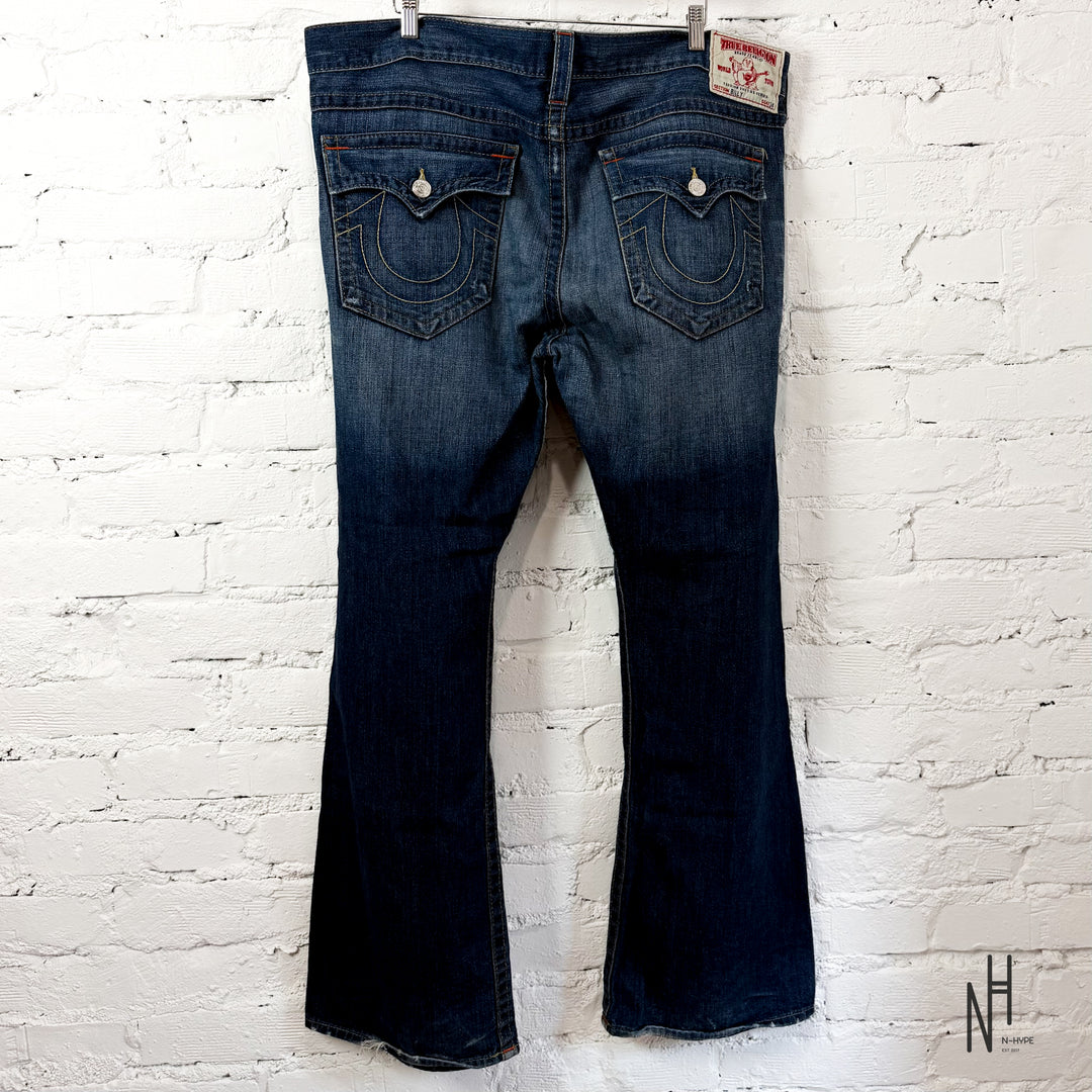True Religion Washed Denim Jeans