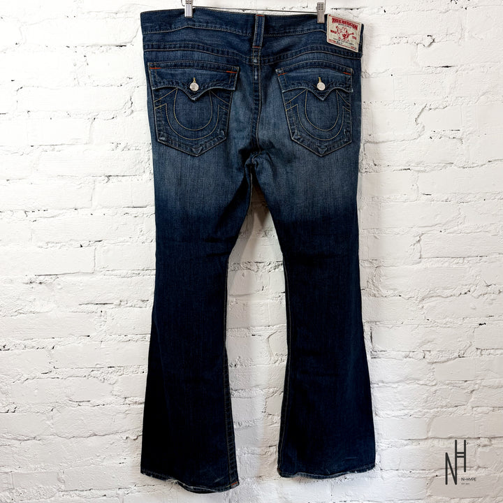 True Religion Washed Denim Jeans