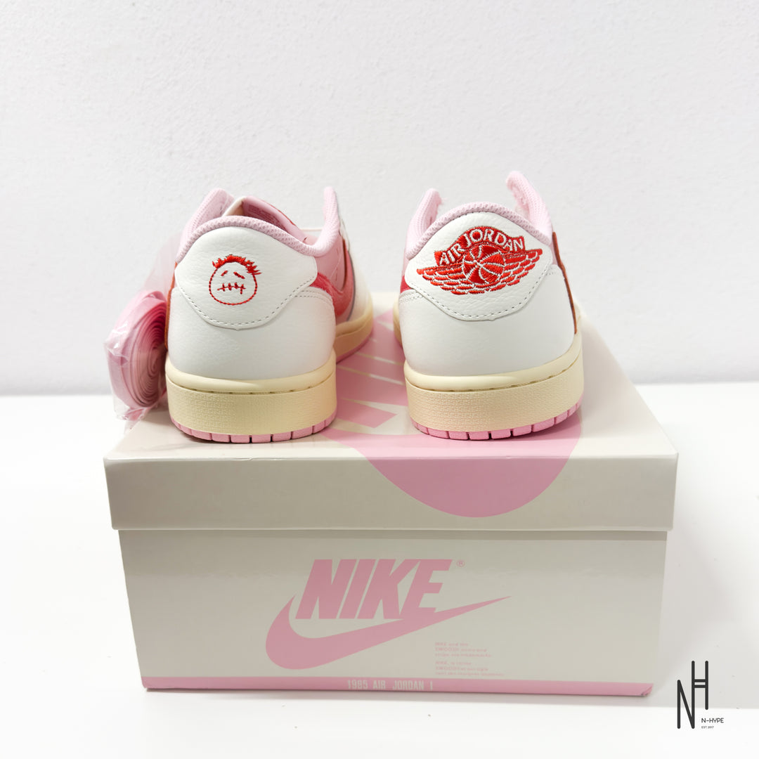 Jordan 1 Retro Low OG SP Travis Scott Sail Tropical Pink
