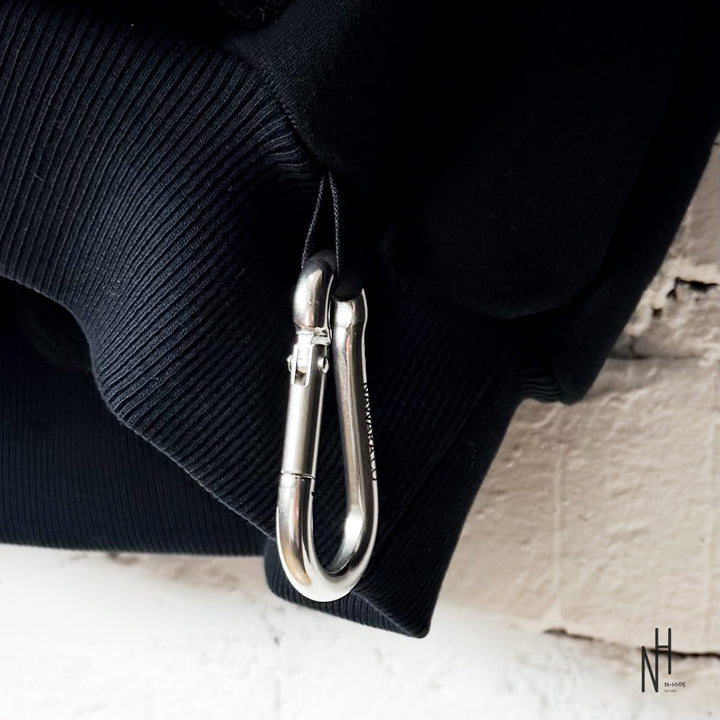 Nawara Heavy Hoodie Unpolished Black