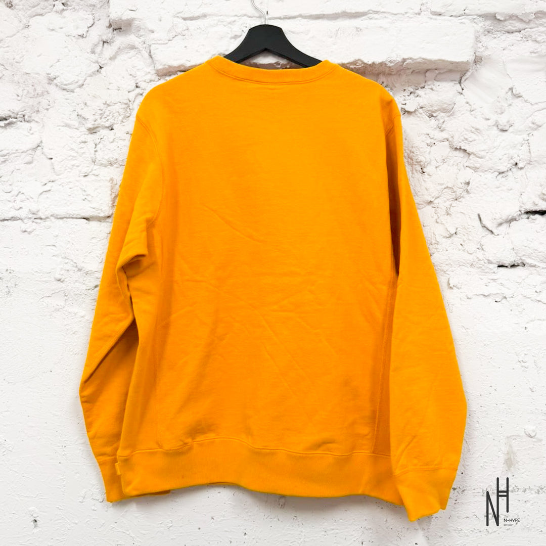 Supreme Box Logo Crewneck Mustard (FW18)