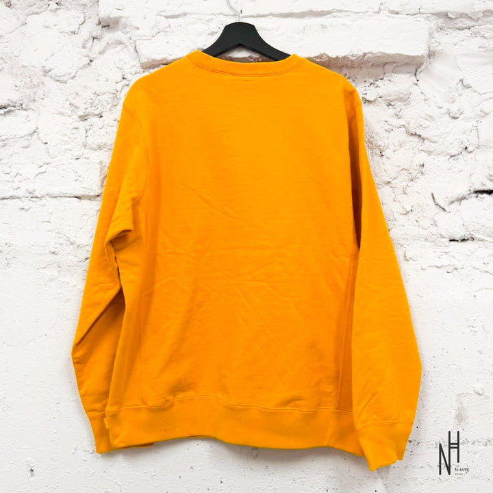 Supreme Box Logo Crewneck Mustard (FW18)