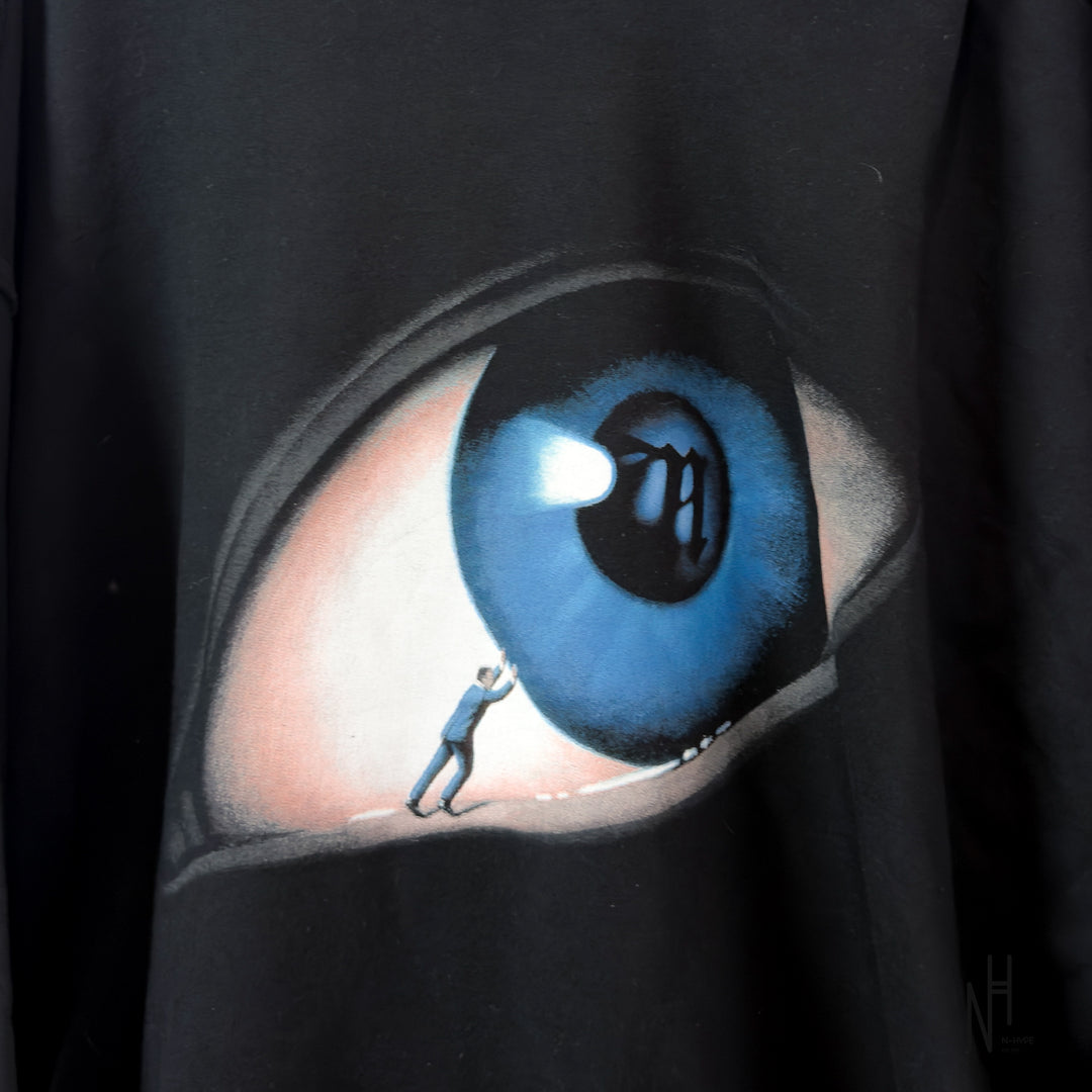 MISBHV Eye Print Hoodie Black