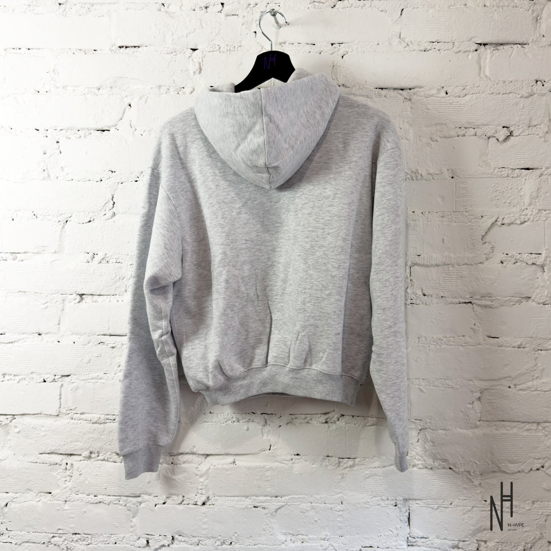 SKIMS Cotton Fleece Classic Pullover Hoodie Light Heather Grey