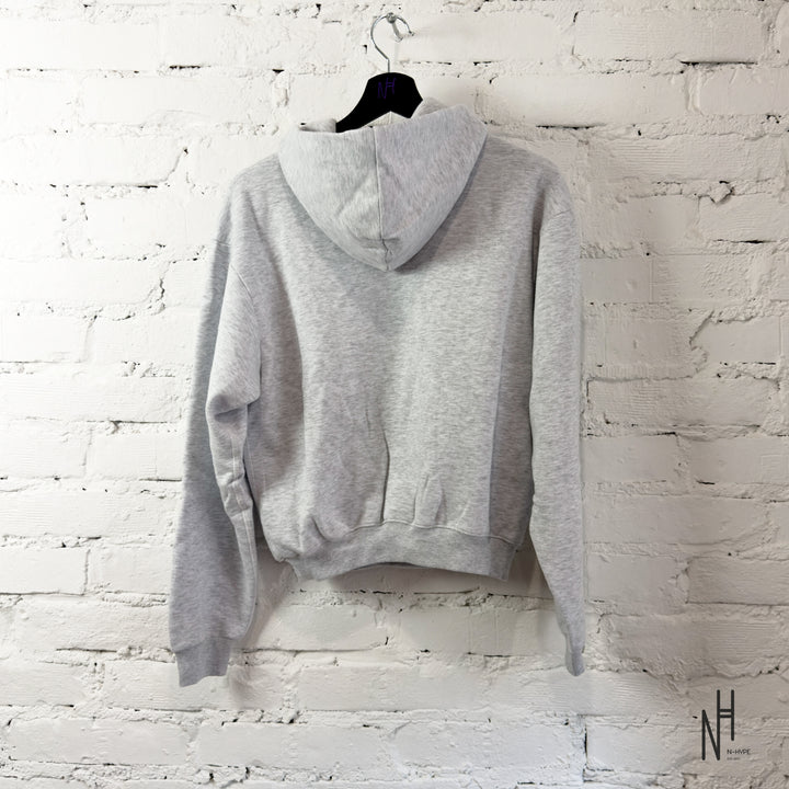 SKIMS Cotton Fleece Classic Pullover Hoodie Light Heather Grey