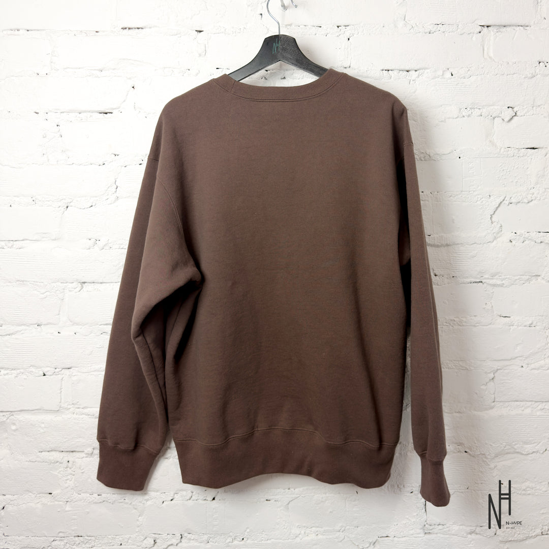 Supreme Box Logo Crewneck (FW22) Brown