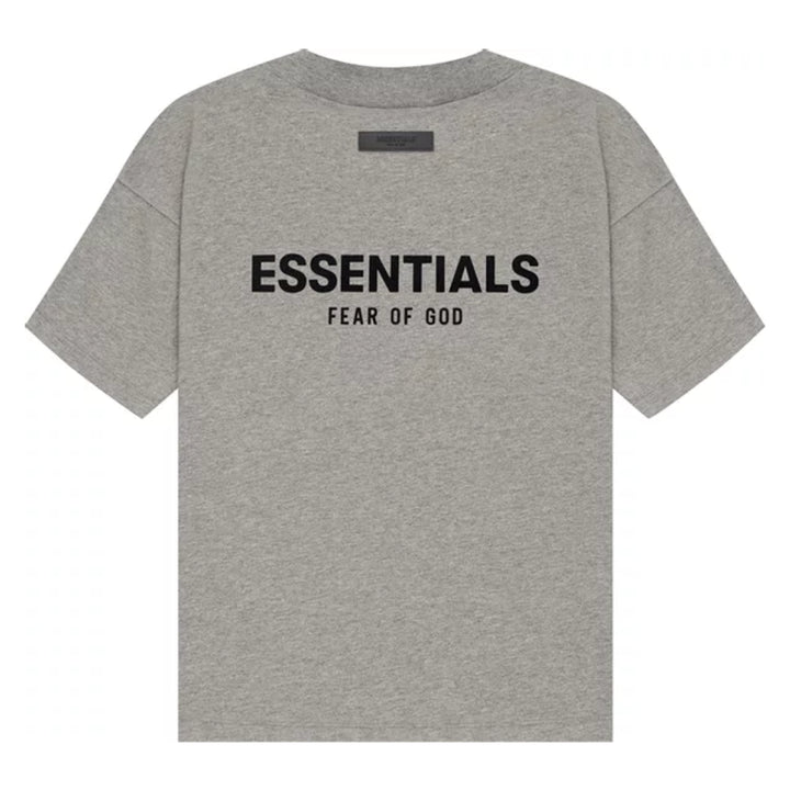 Fear of God Essentials Core Collection Dark Heather Oatmeal T-shirt