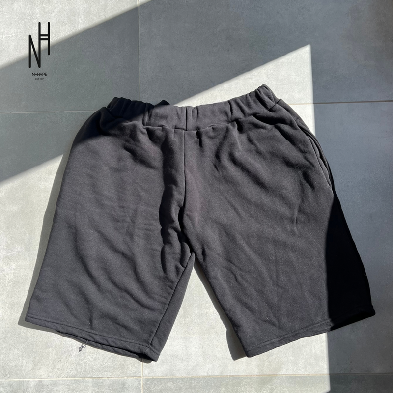 FVCKTHISBRAND OVERSIZE BLACK SHORTS