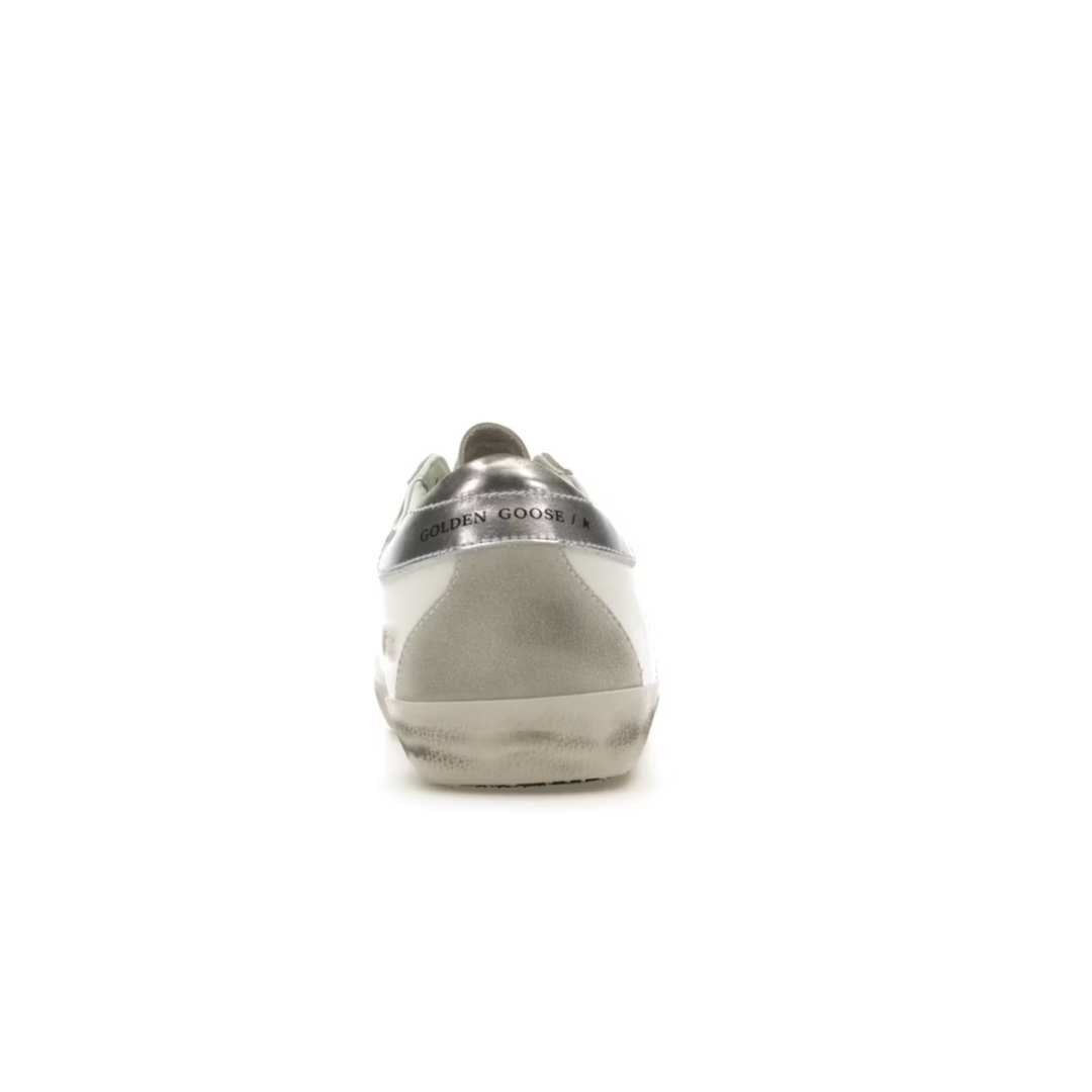 Golden Goose Super-Star White Silver