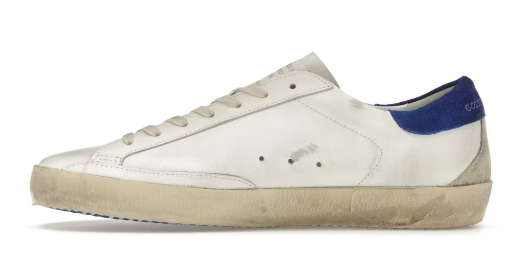 Golden Goose Super-Star White Snake Blue GMF00102.F004797 Golden Goose Super-Star White Snake Blue GMF00102.F004797