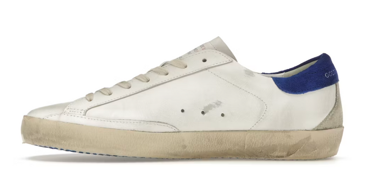 Golden Goose Super-Star White Snake Blue Lodz Polska bok wewnetrzny