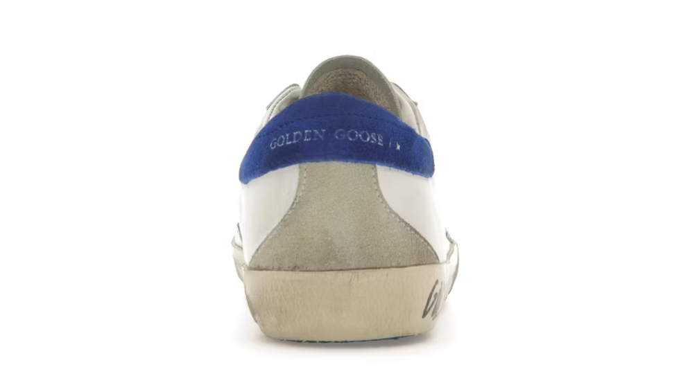 Golden Goose Super-Star White Snake Blue Lodz Polska tyl