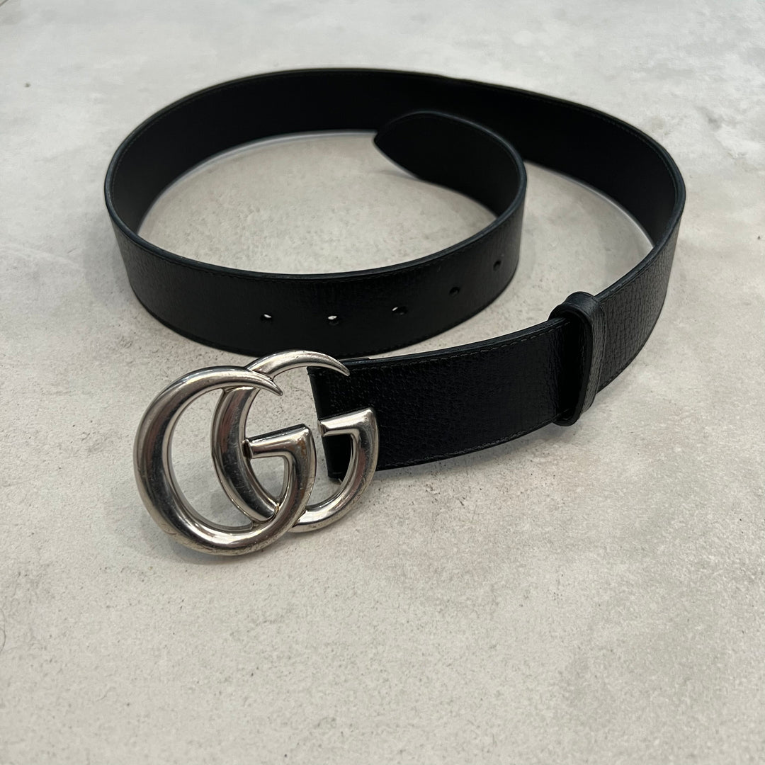 Gucci GG Marmont Buckle Leather Belt Showroom NHype Lodz Polska