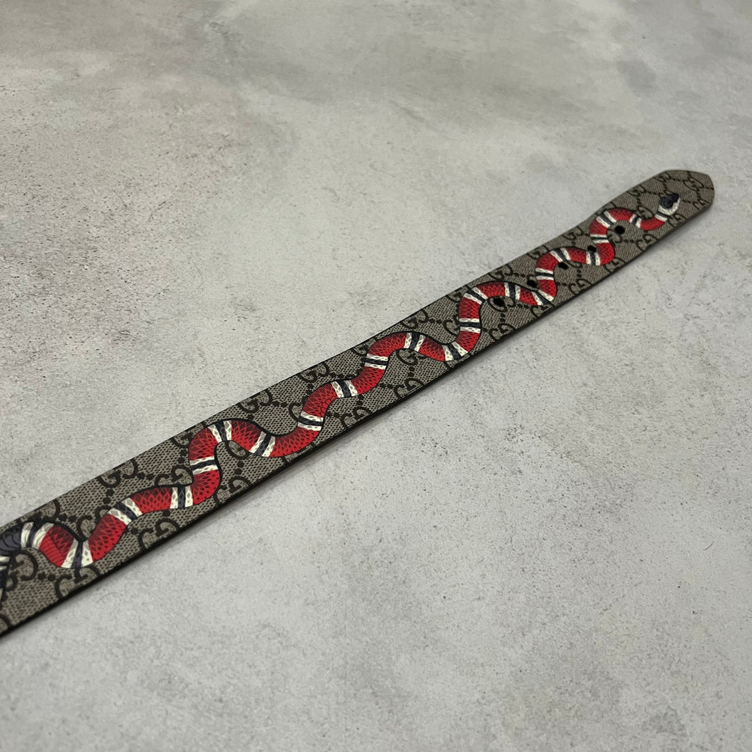 Gucci Kingsnake Monogram Belt Showroom NHype Lodz Polska 3