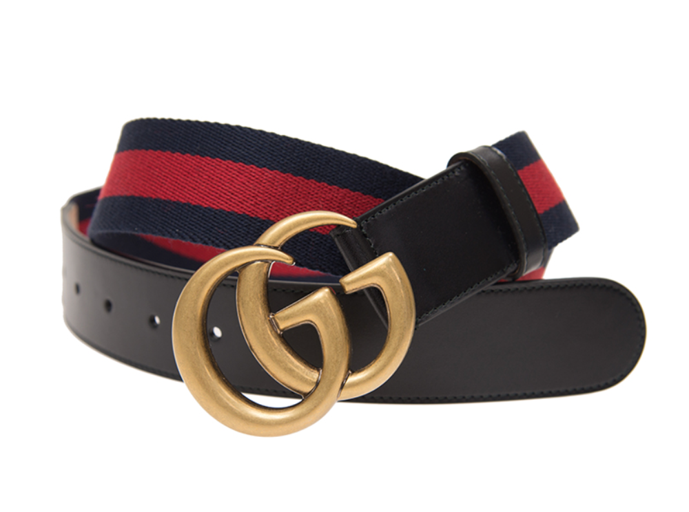 Gucci Marmont Web Belt Front Lodz Polska