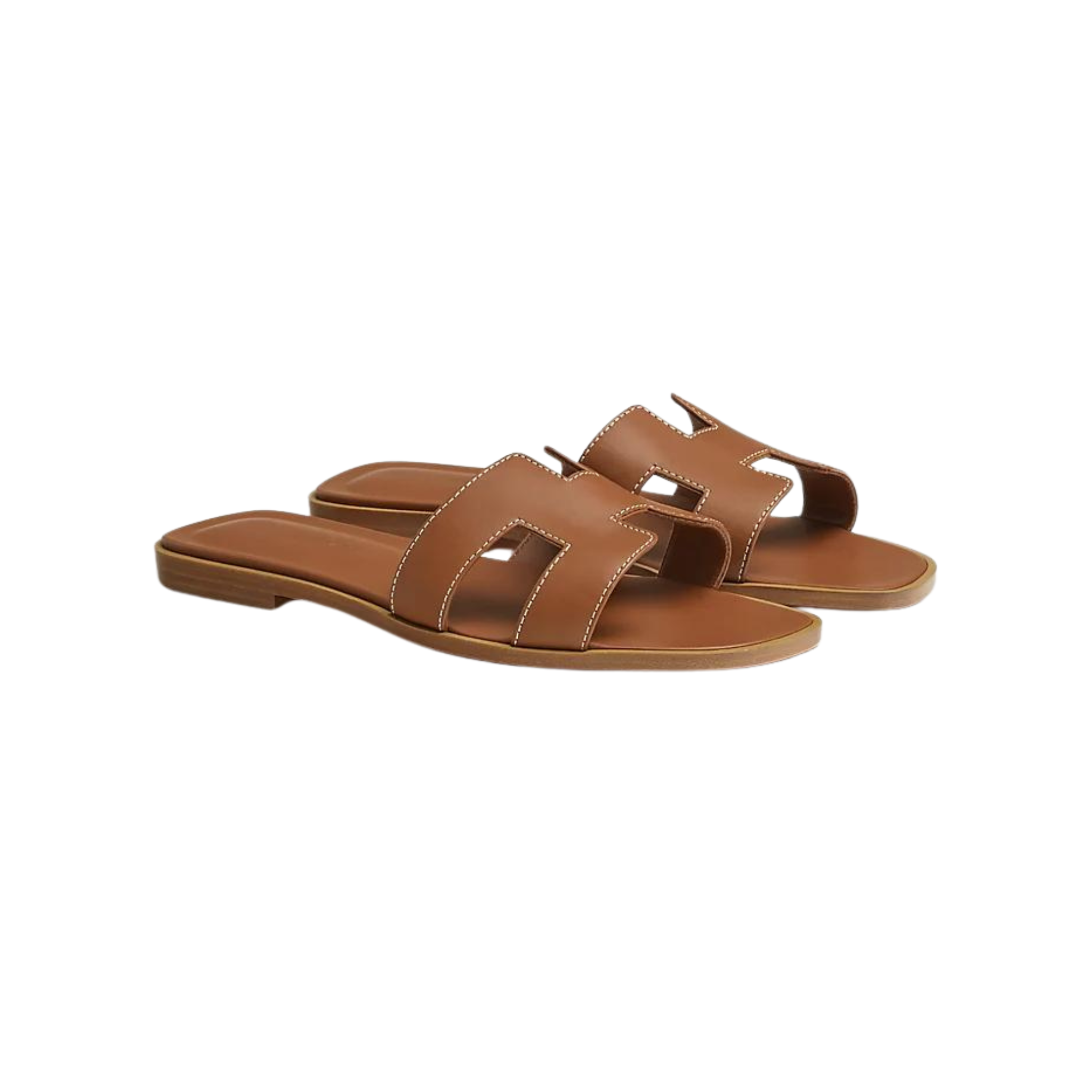 Hermes Oran Sandal Gold Box Calfskin Leather