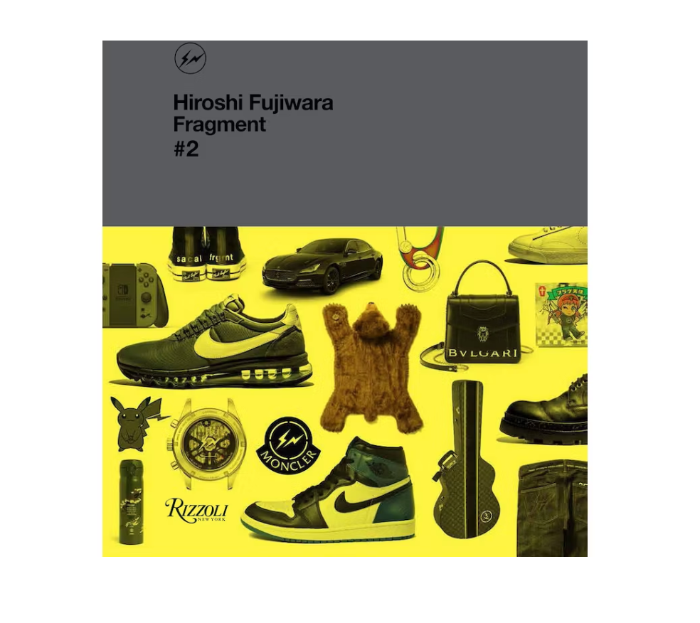 Hiroshi Fujiwara : Fragment #2 Hardcover Book front Lodz Polska