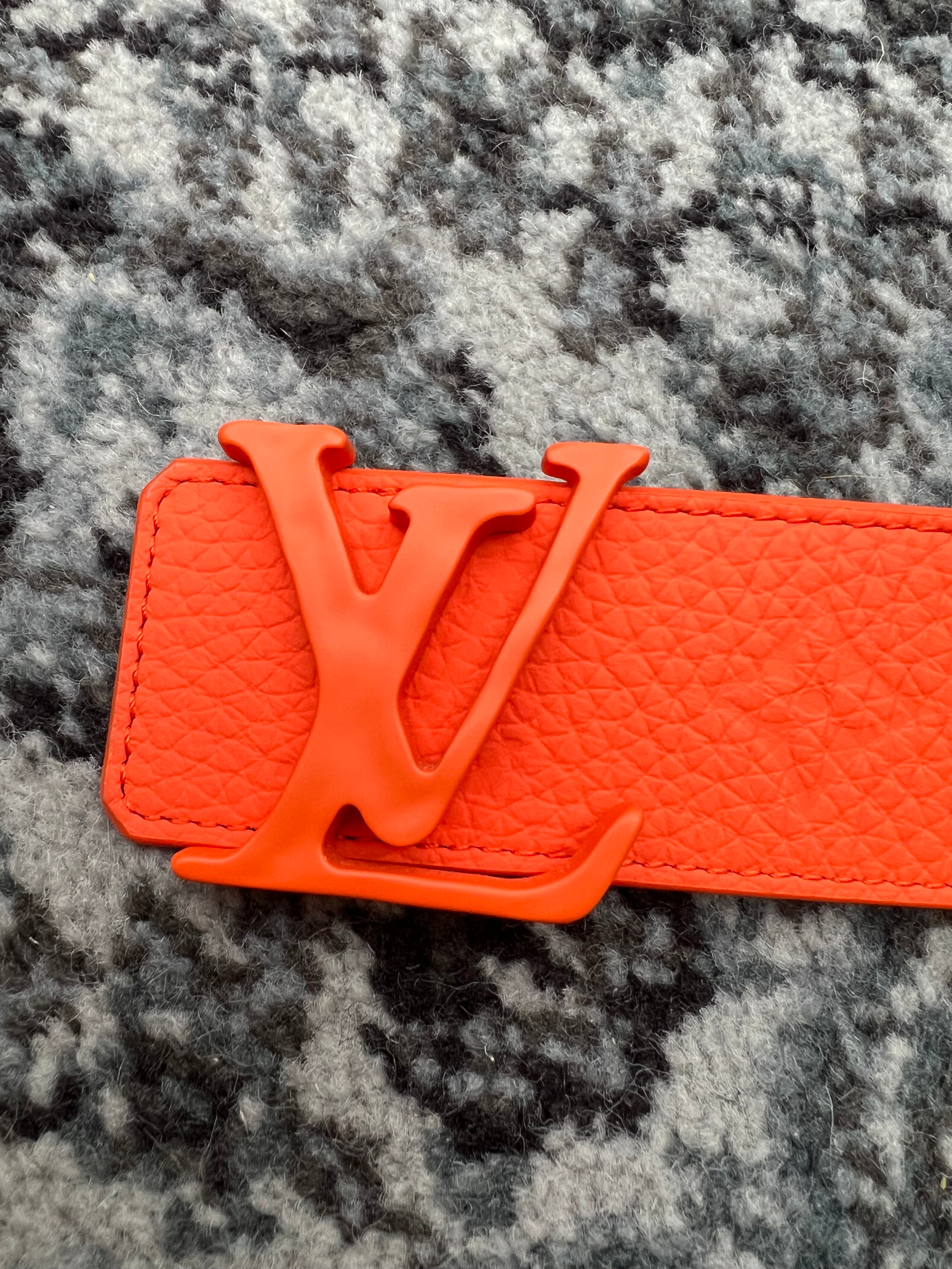 Louis Vuitton Virgil Belt Orange