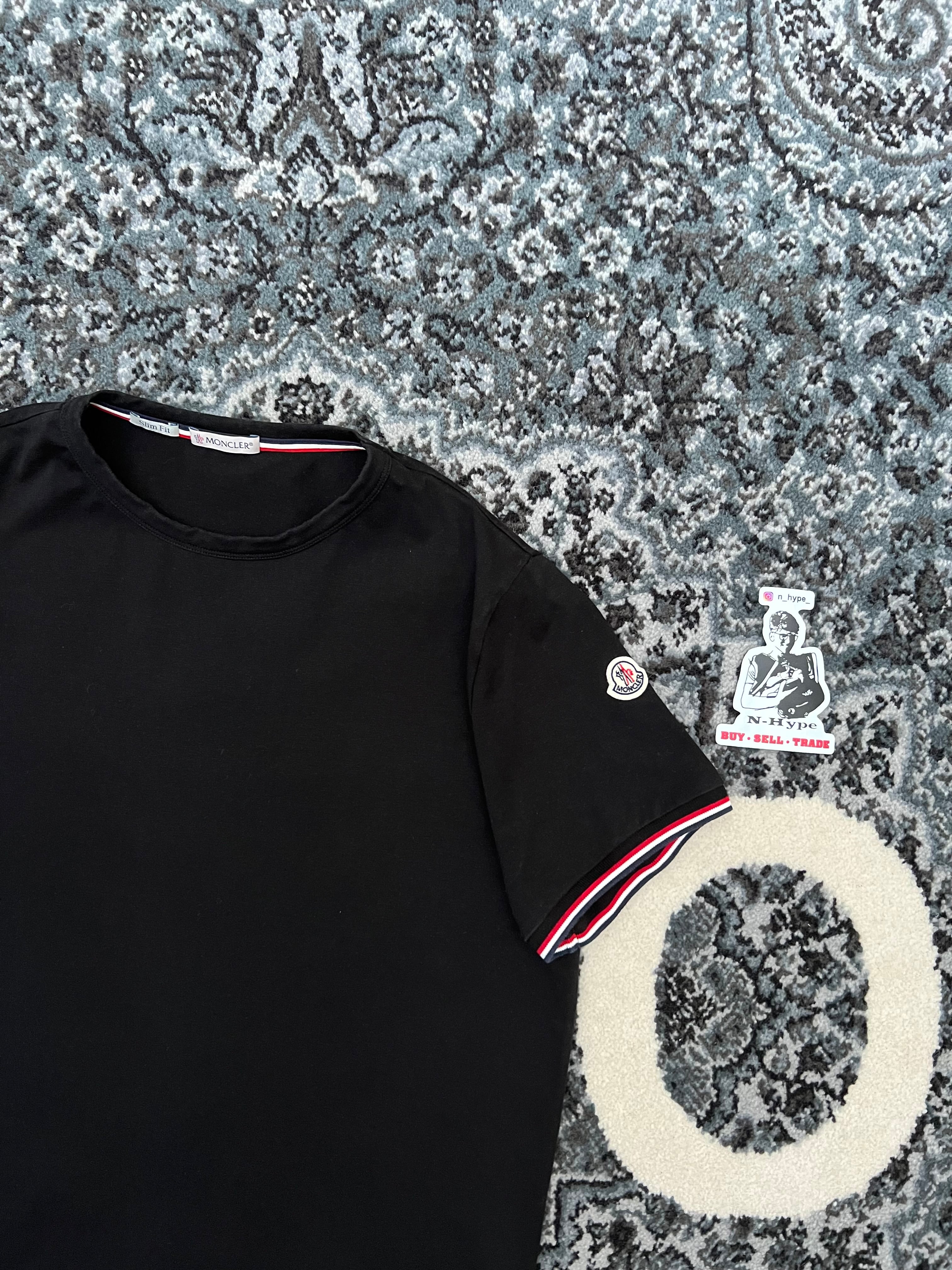 Moncler Cotton Jersey T-shirt Black