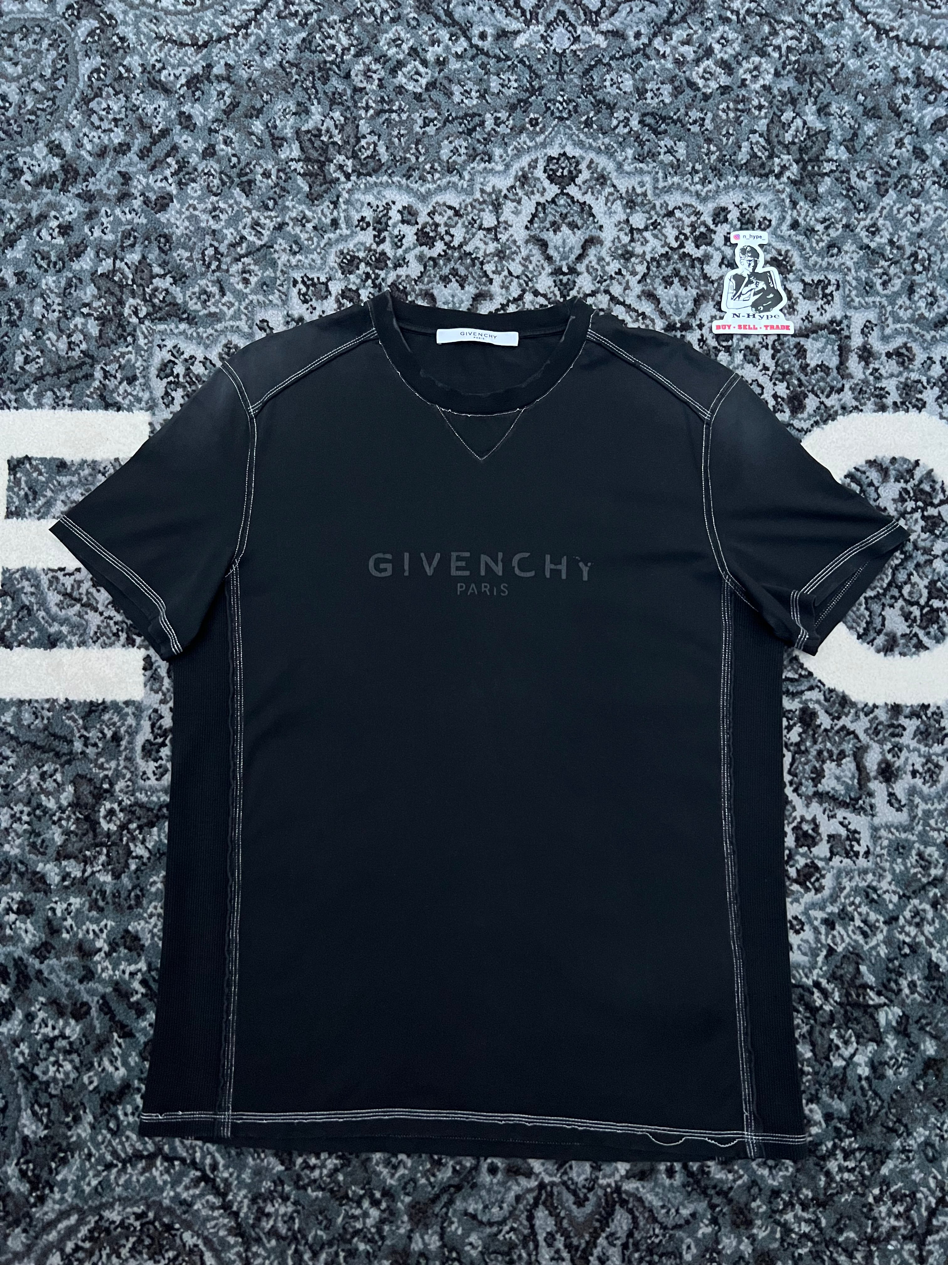 Givenchy Pre-owned Cotton Top Shirt Black