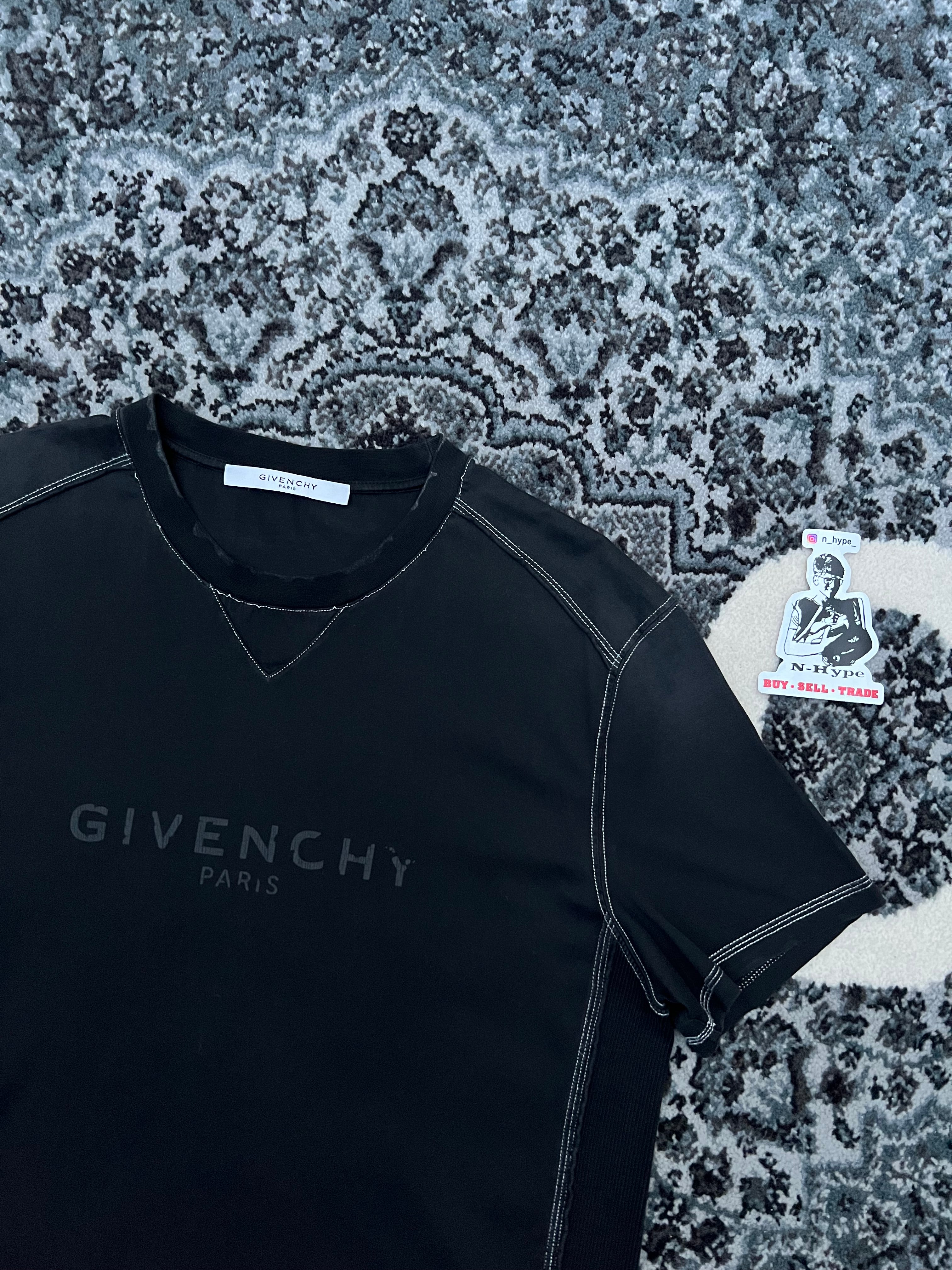 Givenchy Pre-owned Cotton Top Shirt Black